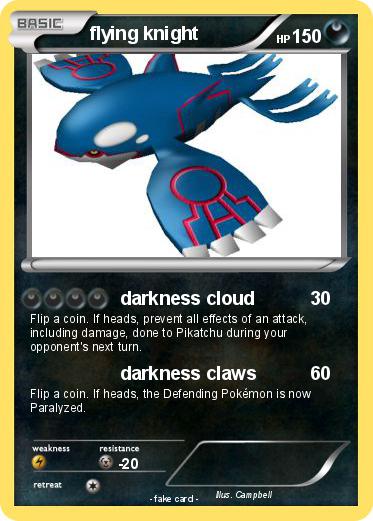 Pokemon flying knight