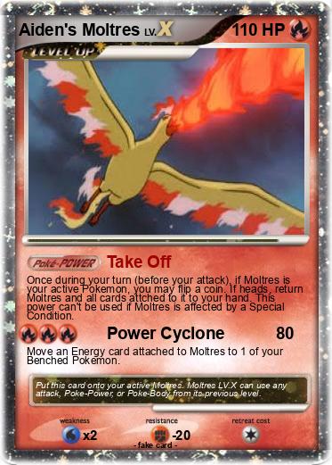 Pokemon Aiden's Moltres