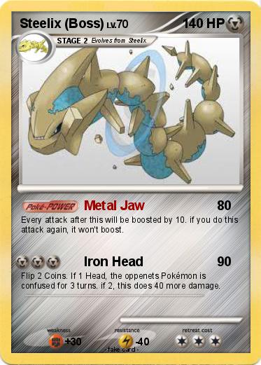 Pokemon Steelix (Boss)