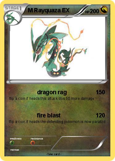 Pokemon M Rayquaza EX