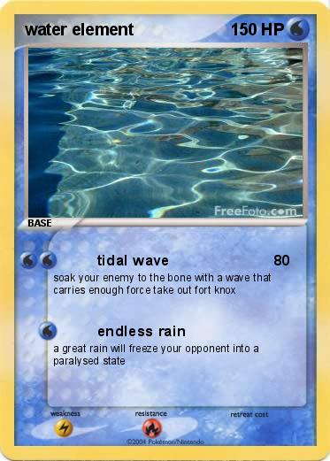 Pokemon water element