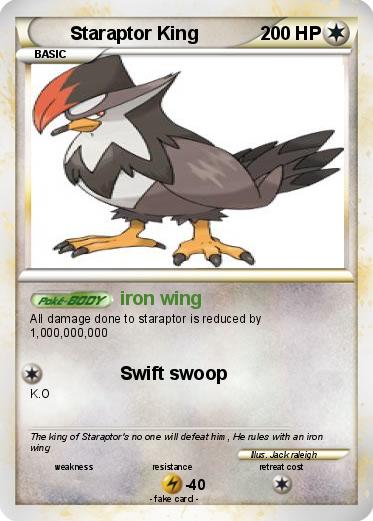 Pokemon Staraptor King
