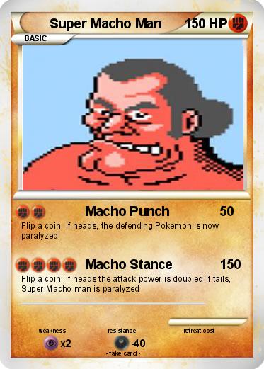 Pokemon Super Macho Man