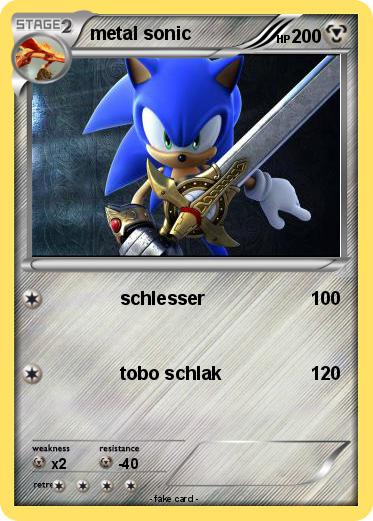 Pokemon metal sonic