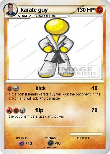 Pokemon karate guy