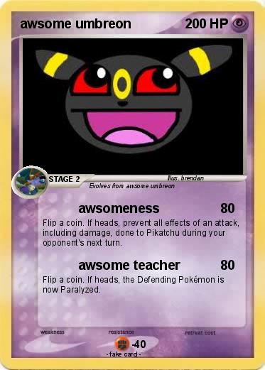 Pokemon awsome umbreon