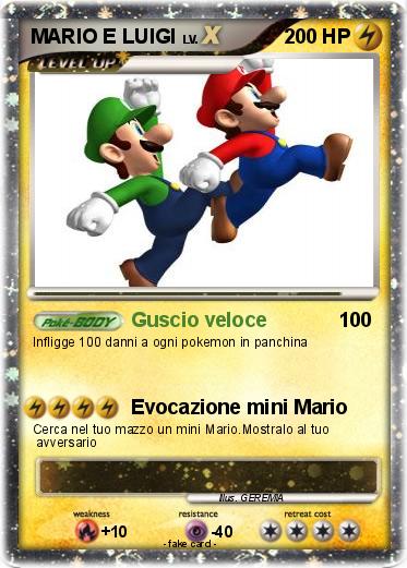 Pokemon MARIO E LUIGI