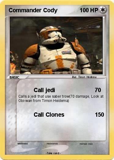Pokemon Commander Cody