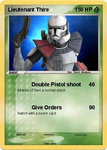 Pokemon Lieutenant Thire