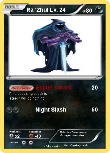 Pokemon Ra 'Zhul Lv. 24