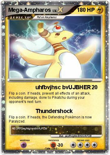 Pokemon Mega-Ampharos