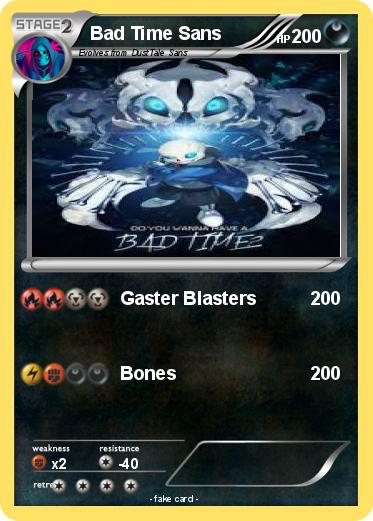 Pokemon Bad Time Sans