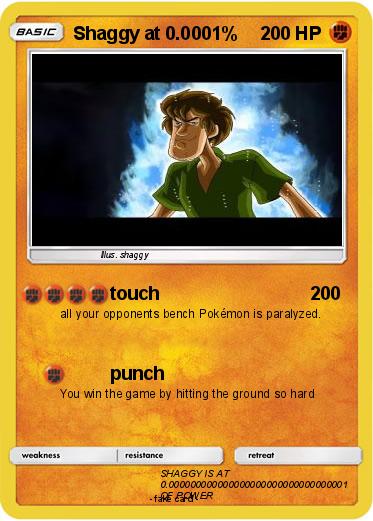 Pokemon Shaggy at 0.0001%