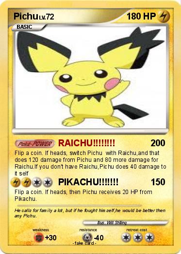Pokemon Pichu