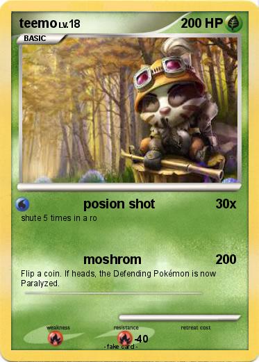 Pokemon teemo