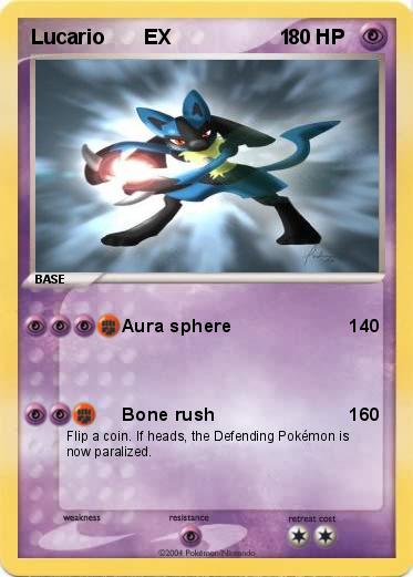 Pokemon Lucario       EX                   1