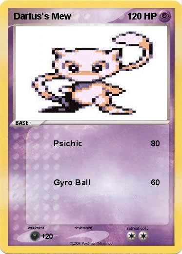 Pokemon Darius's Mew