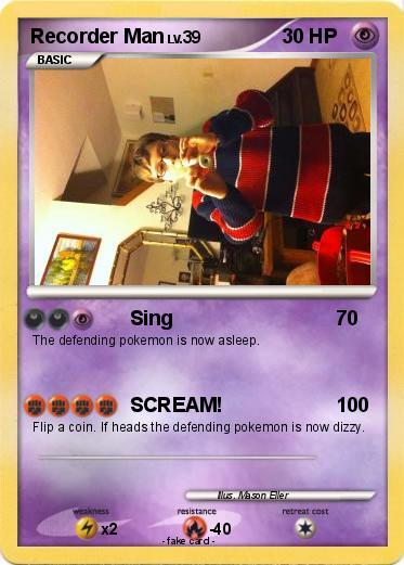 Pokemon Recorder Man