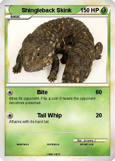 Pokemon Shingleback Skink