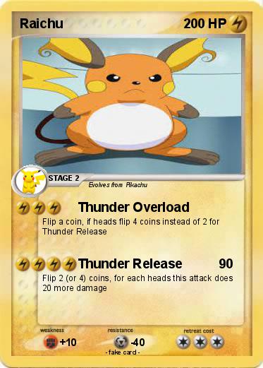 Pokemon Raichu