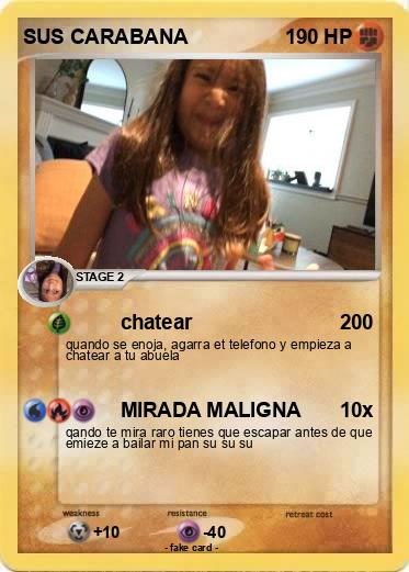 Pokemon SUS CARABANA
