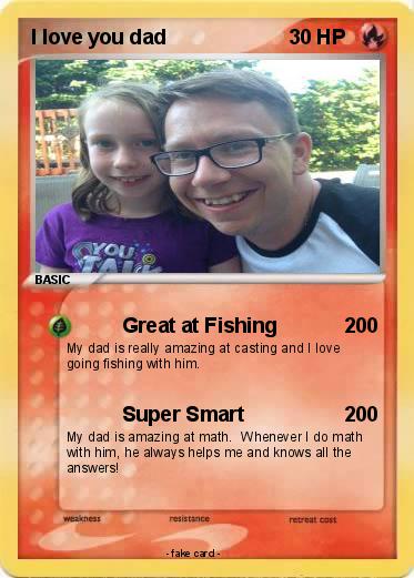 Pokemon I love you dad