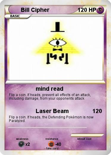 Pokemon Bill Cipher