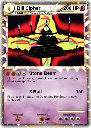 Pokemon Bill Cipher