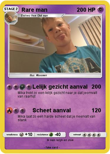 Pokemon Rare man