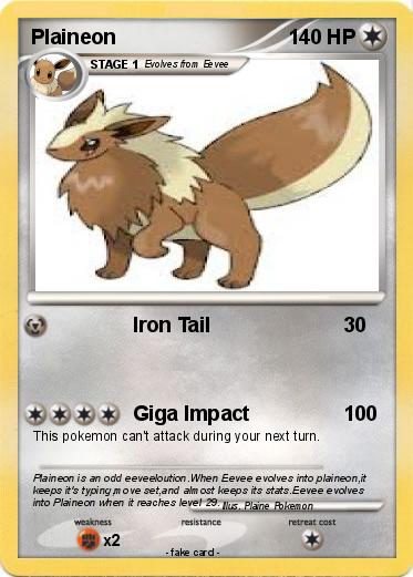 Pokemon Plaineon