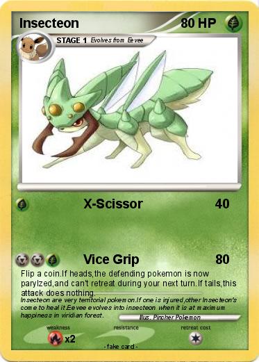 Pokemon Insecteon
