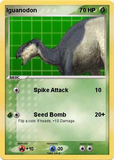 Pokemon Iguanodon
