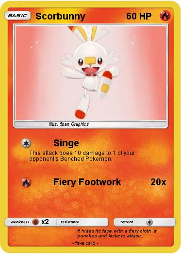 Pokemon Scorbunny