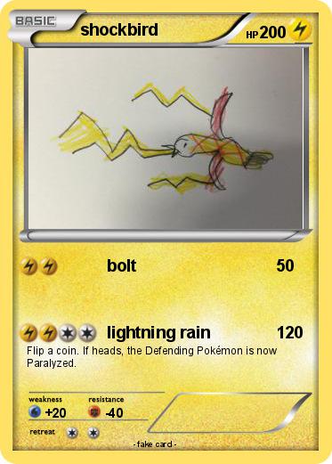 Pokemon shockbird