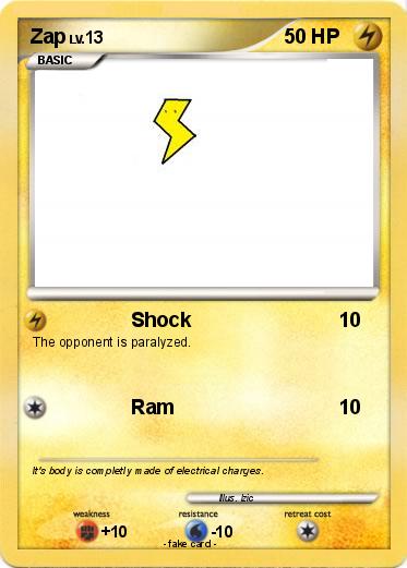 Pokemon Zap