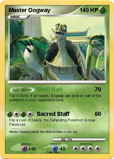 Pokemon Master Oogway