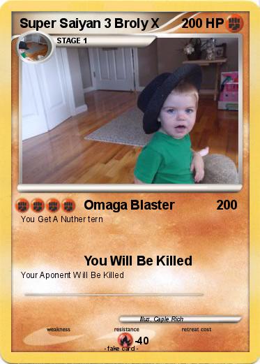 Pokemon Super Saiyan 3 Broly X