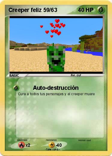 Pokemon Creeper feliz 59/63