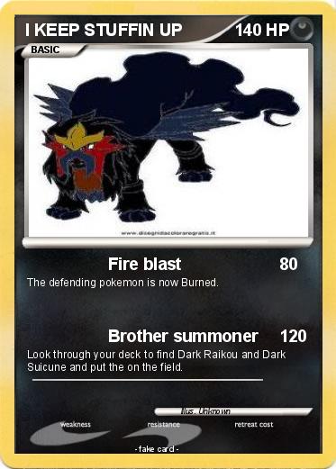 Pokemon I KEEP STUFFIN UP