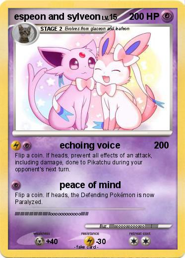 Pokemon espeon and sylveon