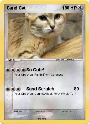 Pokemon Sand Cat