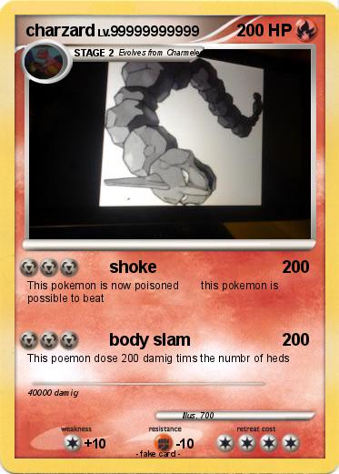 Pokemon charzard