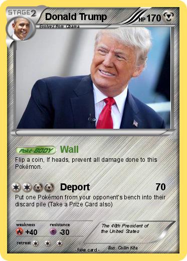 Pokemon Donald Trump