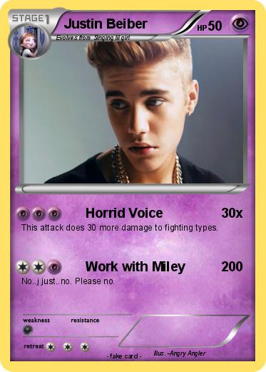 Pokemon Justin Beiber