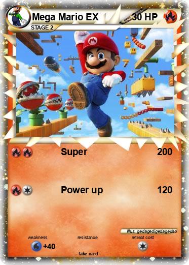 Pokemon Mega Mario EX