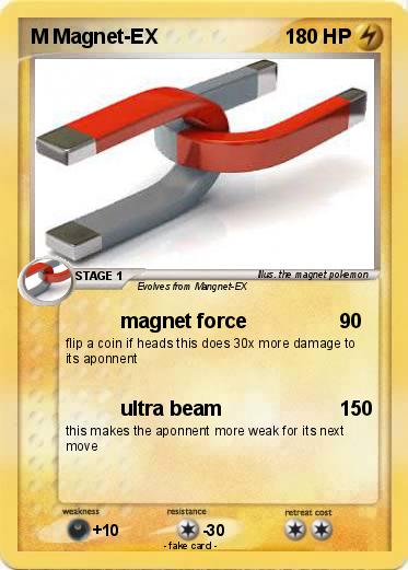 Pokemon M Magnet-EX