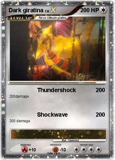 Pokemon Dark giratina