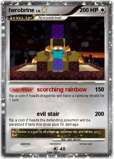 Pokemon herobrine