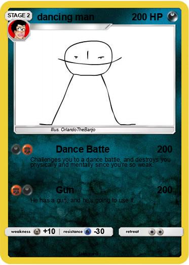 Pokemon dancing man