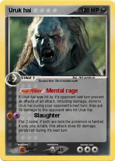 Pokemon Uruk hai